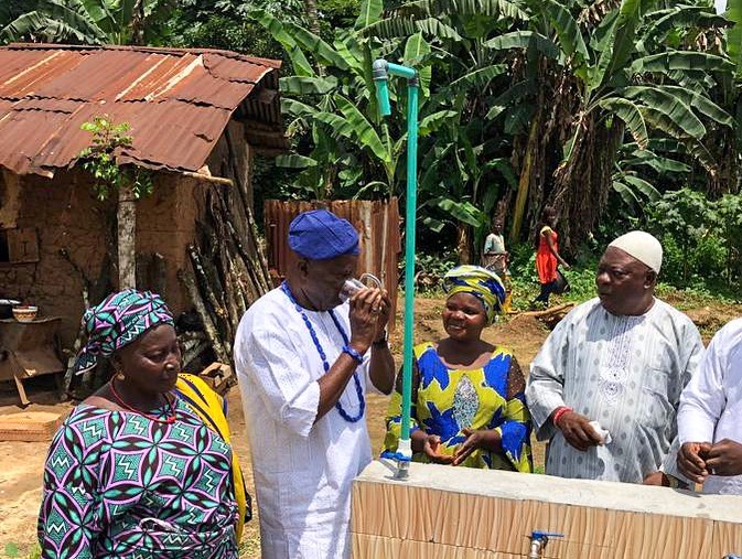 Borehole water project in Nigeria